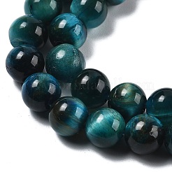 Natural Tiger Eye Beads Strands&nbsp;X-G-B133-A02-6MM-07