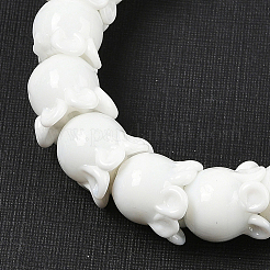 1 Strand Gold Sand Lampwork Beads Strands&nbsp;LAMP-SC0001-54