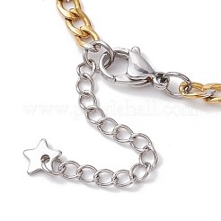 304 Stainless Steel Figaro Chain Bracelet Makings&nbsp;AJEW-JB01284