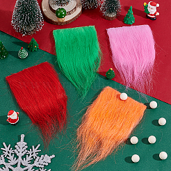24Pcs 4 Colors Polyester Beards&nbsp;DIY-HY0003-36