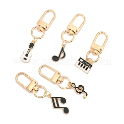 5Pcs Alloy Enamel Pendant Decorations&nbsp;HJEW-FS00035-02