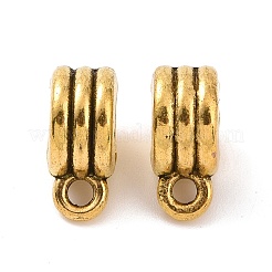 Tibetan Style Alloy Tube Bails&nbsp;FIND-H038-50AG