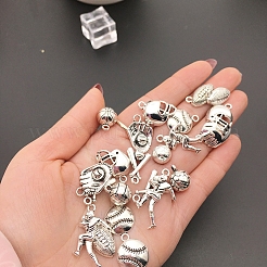Tibetan Style Alloy Pendant Sets&nbsp;RUFO-PW0001-003