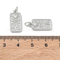 SHEGRACE Valentine's Day Brass Clear Cubic Zirconia Pendants&nbsp;XGRQ3K480-551P