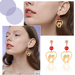 DIY Earring Making Finding Kits&nbsp;STAS-DC0007-39