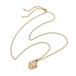3Pcs 3 Sizes 304 Stainless Steel Cable Chain Macrame Pouch Necklace Making&nbsp;NJEW-JN05069