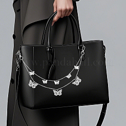 5Pcs 5 Styles Alloy Heart Butterlfy Chain Belts and Waist Chain Sets&nbsp;DIY-CP0013-46A