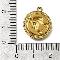 304 Stainless Steel Enamel Pendants&nbsp;STAS-Z163-19G-04