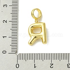 Rack Plating Brass with ABS Plastic Pearl European Dangle Charms&nbsp;KK-G501-02R-G