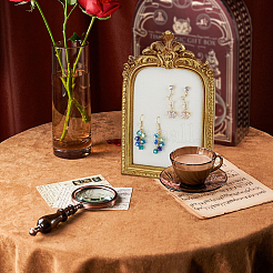 2Pcs 2 Styles TPR Covered with Velvet Necklace Display Photo Frames&nbsp;NDIS-SP0001