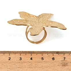 304 Stainless Steel Cuff Open Rings for Women&nbsp;SA-CBAF040-05G