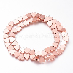 Non-magnetic Synthetic Hematite Beads Strands&nbsp;G-A181-A02