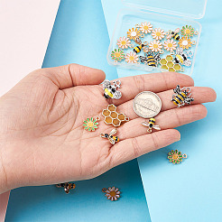 Alloy Enamel Pendants&nbsp;ENAM-TA0001-09