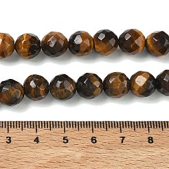 Natural Tiger Eye Beads Strands&nbsp;GG-CBA12F1-A02-10MM