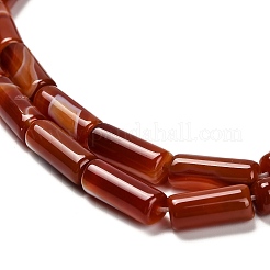 Dyed Natural Agate Beads Strands&nbsp;G-G203-01D