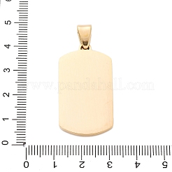 304 Stainless Steel Pendants&nbsp;STAS-U043-10G