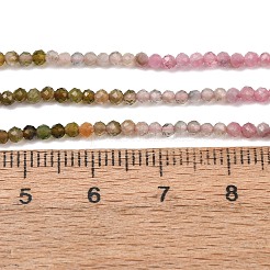 Gradient Color Natural Multicolor Tourmaline Beads Strands&nbsp;G-D110-A02-05