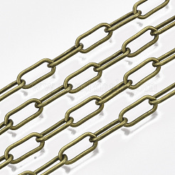 Unwelded Iron Paperclip Chains&nbsp;CH-S125-09B-AB