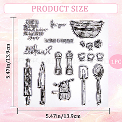 Clear Silicone Stamps&nbsp;DIY-WH0504-64A