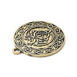 Tibetan Style Alloy Pendants&nbsp;PALLOY-B008-02AB