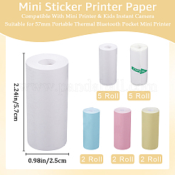 4 Sets 3 Styles Direct Thermal Paper Roll&nbsp;DIY-CP0010-90