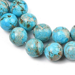 Dyed Natura Imperial Jasper Beads Strands&nbsp;GG-CBAF9E5-A01-14mm-A