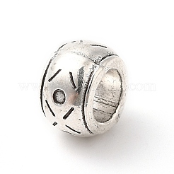 Tibetan Style Alloy European Beads&nbsp;LS-PALLOY-P293-146AS