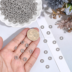 300Pcs Tibetan Style Alloy Beads&nbsp;TIBEB-PA0001-17