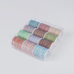 12 Rolls 12 Colors Polyester Cord&nbsp;OCOR-CY0002-43A