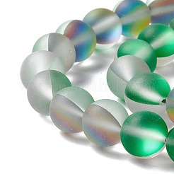 Synthetic Moonstone Beads Strands&nbsp;G-E573-01C-20