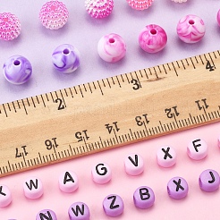 244Pcs Imitation Acrylic Beads Kits&nbsp;OACR-FS0004-07B