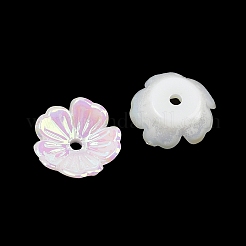UV Plating Opaque Acrylic Bead Cap&nbsp;OACR-K001-41A