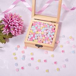 5 Bags Opaque Acrylic Beads&nbsp;TACR-SZ0001-33