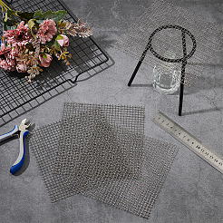 304 Stainless Steel Aquatic Plant Repellent Sheet&nbsp;AJEW-WH0248-606
