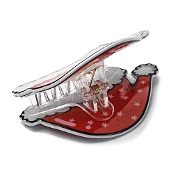 Christmas Claw Plastic Claw Hair Clips&nbsp;LS-PHAR-K006-01B