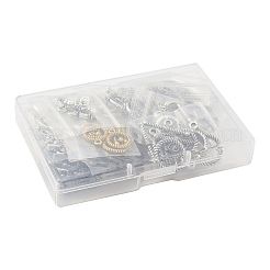 57 sets 12 Styles Tibetan Style Alloy Toggle Clasps&nbsp;FIND-FS0001-61