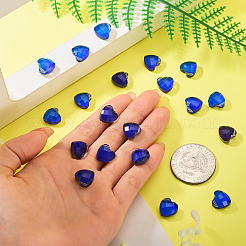 Glass Charms&nbsp;GLAA-TAC0012-28B