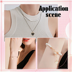 60Pcs 3 Colors Alloy Enamel Pandants&nbsp;FIND-LP0001-43