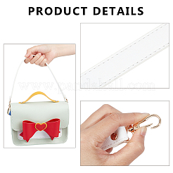 Imitation Leather Bag Handles&nbsp;PURS-WH0005-10G-02