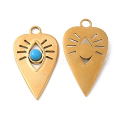 Ion Plating(IP) 304 Stainless Steel Pendants&nbsp;STAS-R122-06G