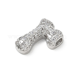 Brass Micro Pave Cubic Zirconia Pendants&nbsp;KK-A300-02P-R