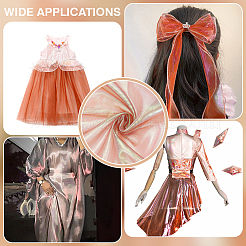 Symphony Laser Polyester Fabric&nbsp;DIY-WH0060-36C
