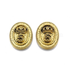 Rack Plating Alloy Cabochons&nbsp;PALLOY-N150-75B-01AG