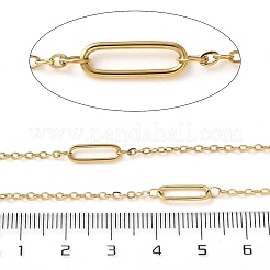 304 Stainless Steel Rectangle & Cable Chains&nbsp;CHS-C015-03C-G