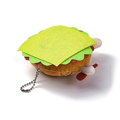 Cute Cartoon Plush Cloth Pendant Decoration&nbsp;HJEW-K048-01D