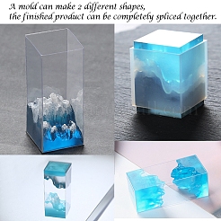 DIY Silicone Mountain Mold Sets&nbsp;DIY-X0294-01