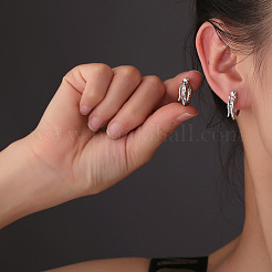 Brass Dragon Hoop Earrings&nbsp;FS-WGBFF4C-01