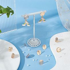 30Pcs Brass Stud Earring Findings&nbsp;KK-DC0001-27