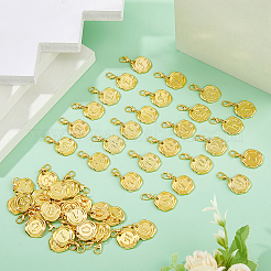 52Pcs 26 Styles Alloy Pendants Decorations&nbsp;HJEW-FH00114