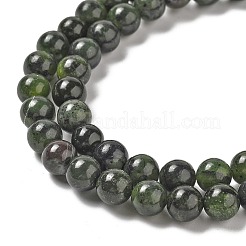 Natural Canada Jade Beads Strands&nbsp;G-L619-B02-8mm
